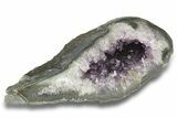 Sparkly, Purple Amethyst Geode - Uruguay #276797-1